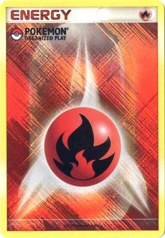 Fire Energy (2009 Unnumbered POP Promo) card from League & Championship Cards