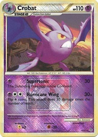 Crobat - 14/95 (League Promo) 014/095 card from League & Championship Cards