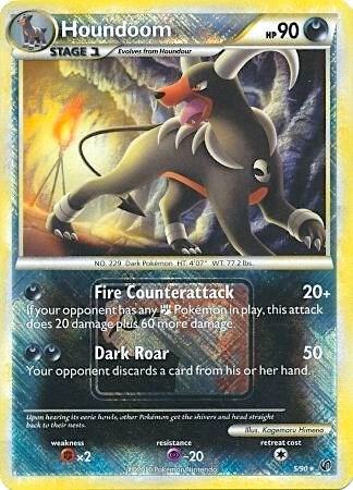 Houndoom - 5/90 (League Promo) 005/090 card from League & Championship Cards