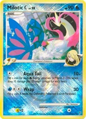 Milotic C - 35/147 (League Promo) 035/147 card from League & Championship Cards