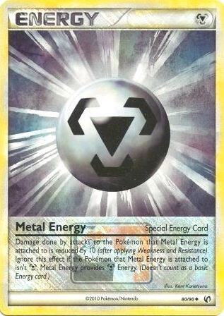Metal Energy (Special) - 80/90 (League Promo) 080/090 card from League & Championship Cards