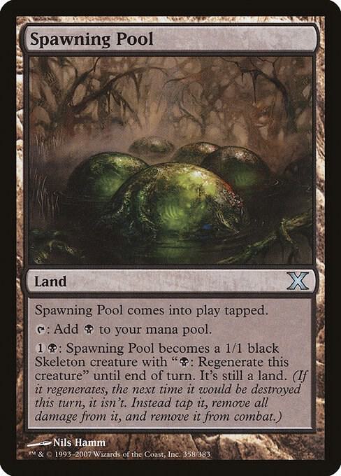 Spawning Pool 358 card from 10th Edition