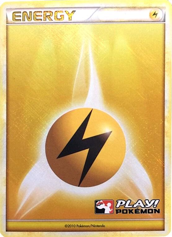 Lightning Energy (2010 Play! Pokemon) card from League & Championship Cards