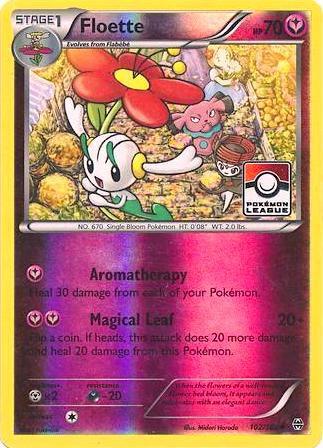 Floette (Pokemon League) 102/162 card from League & Championship Cards
