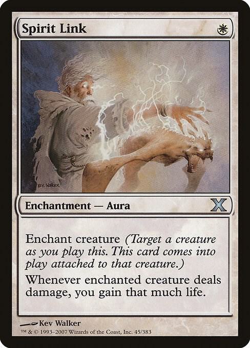 Spirit Link 45 card from 10th Edition