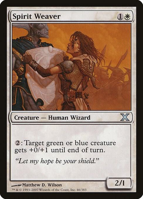 Spirit Weaver 46 card from 10th Edition