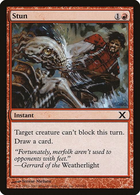 Stun 240 card from 10th Edition
