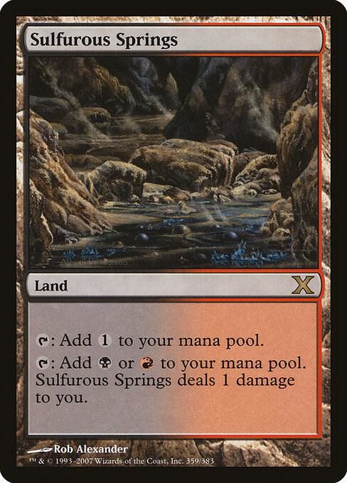 Sulfurous Springs 359 card from 10th Edition