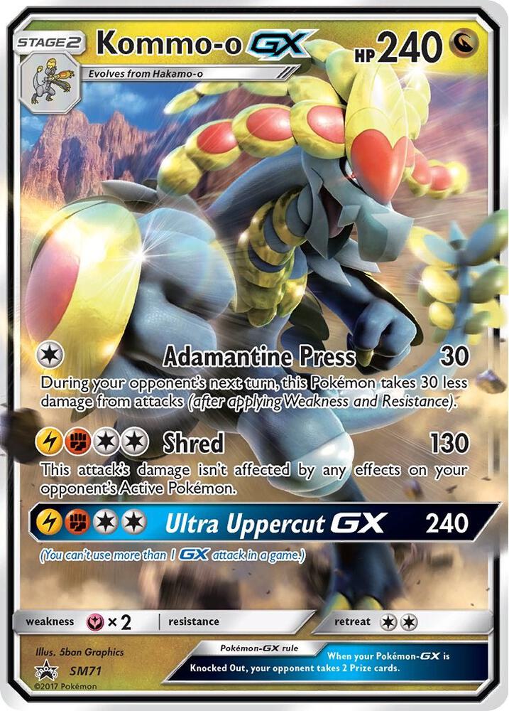 Kommo-o GX SM71 card from SM Promos