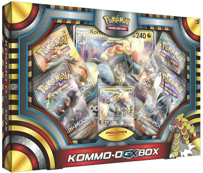 Kommo-o GX Box card from SM - Burning Shadows
