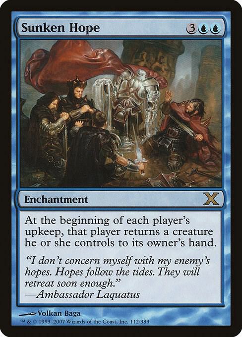 Sunken Hope 112 card from 10th Edition