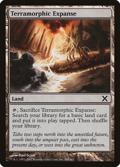 Terramorphic Expanse 360 card from 10th Edition
