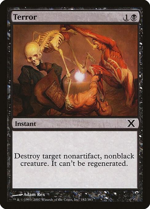 Terror 182 card from 10th Edition