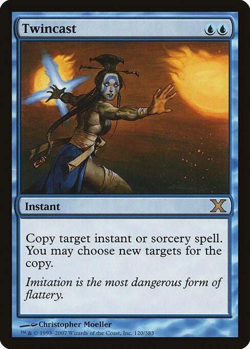 Twincast 120 card from 10th Edition