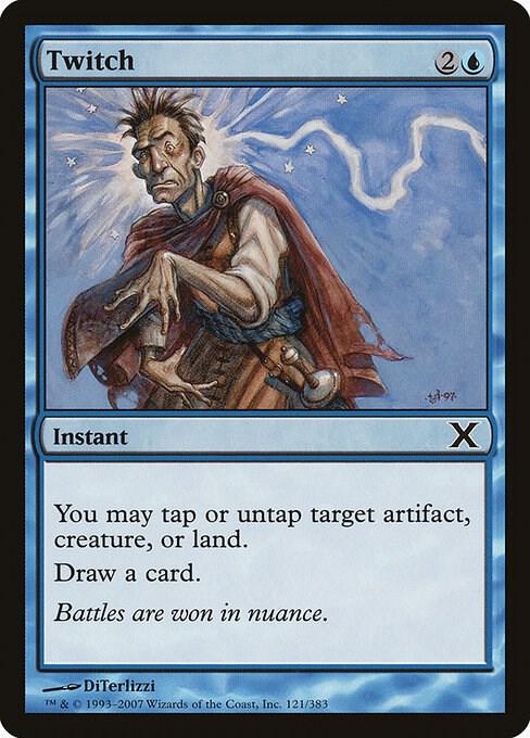Twitch 121 card from 10th Edition