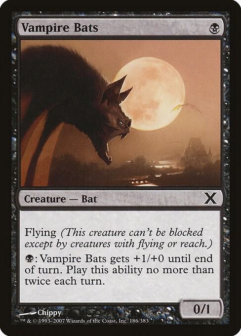 Vampire Bats 186 card from 10th Edition