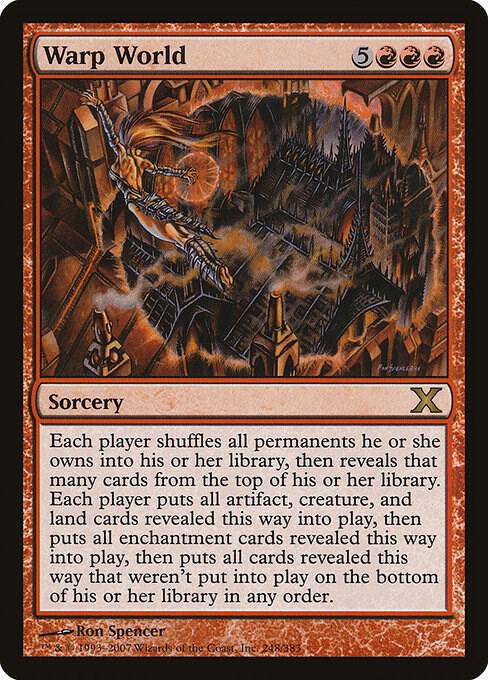 Warp World 248 card from 10th Edition