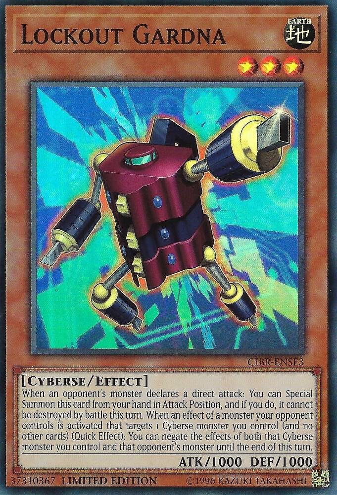 Lockout Gardna CIBR-ENSE3 card from Circuit Break
