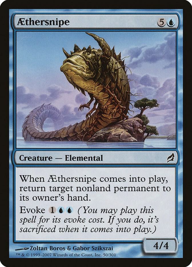 Aethersnipe 50 card from Lorwyn