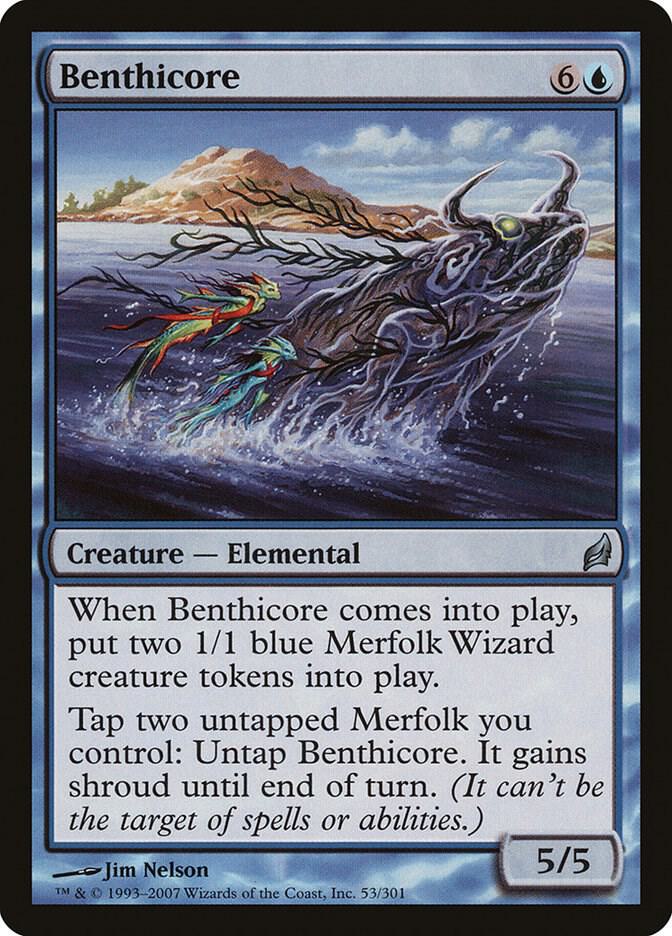Benthicore 53 card from Lorwyn