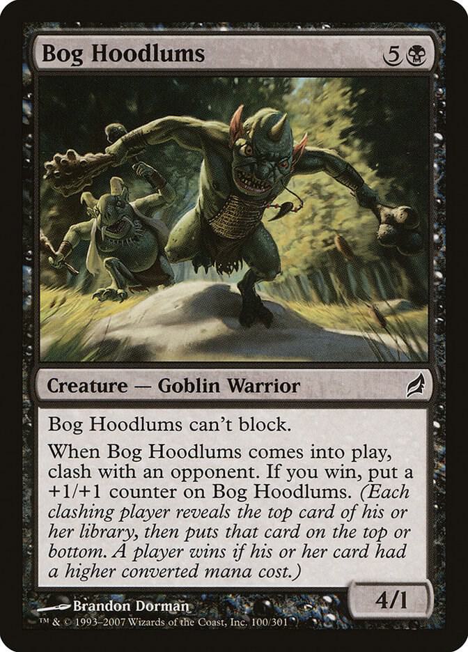 Bog Hoodlums 100 card from Lorwyn