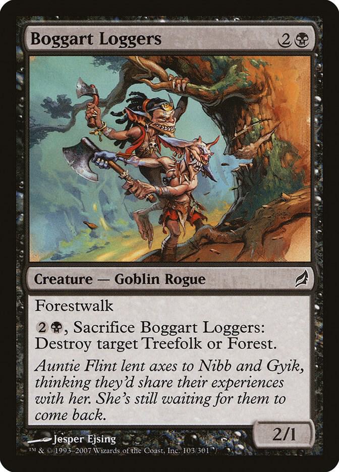 Boggart Loggers 103 card from Lorwyn