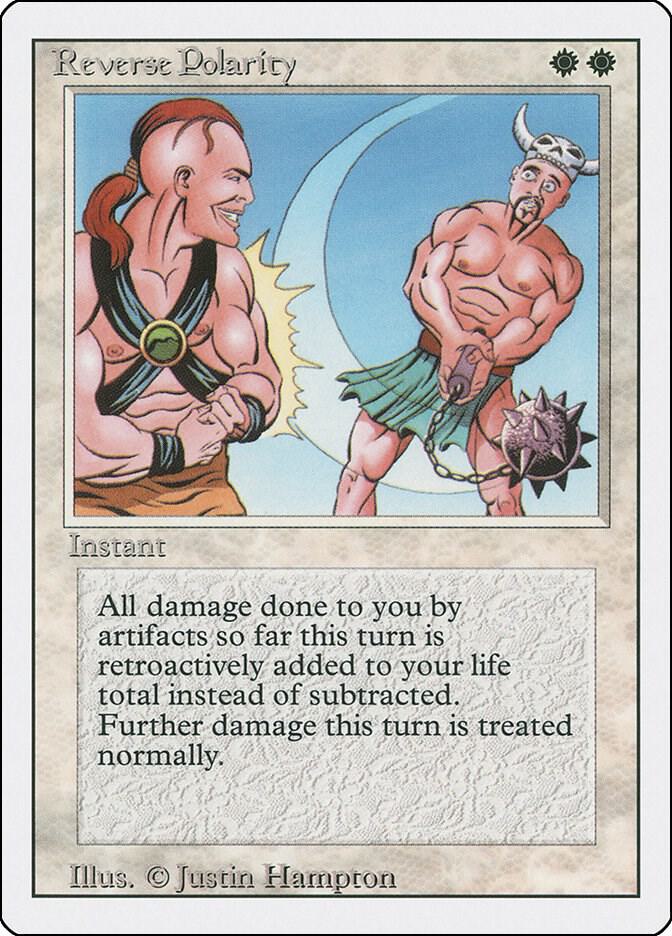 Reverse Polarity card from Revised Edition