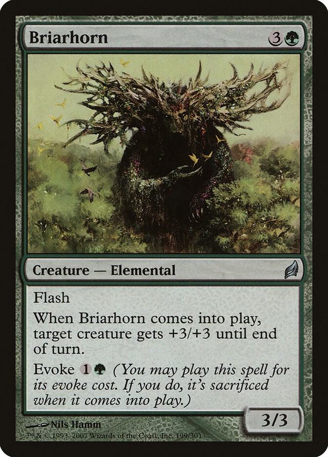 Briarhorn 199 card from Lorwyn