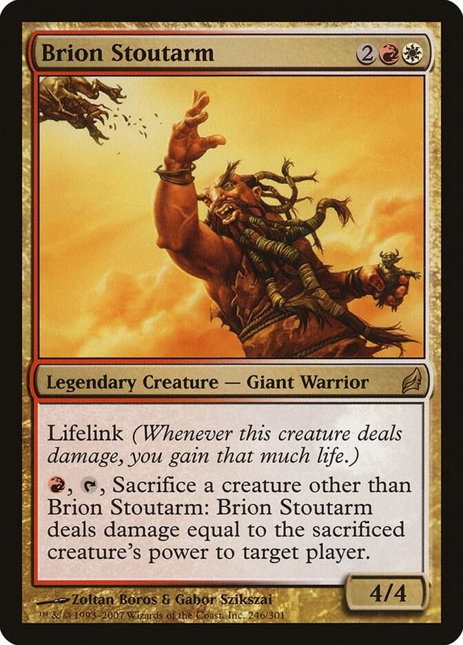 Brion Stoutarm 246 card from Lorwyn
