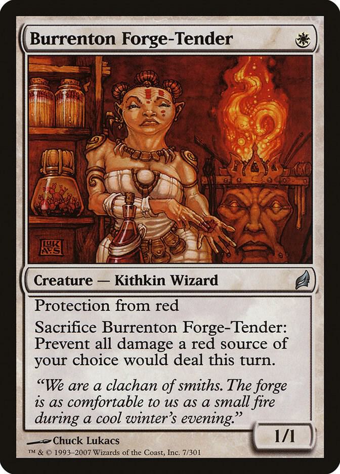 Burrenton Forge-Tender 7 card from Lorwyn
