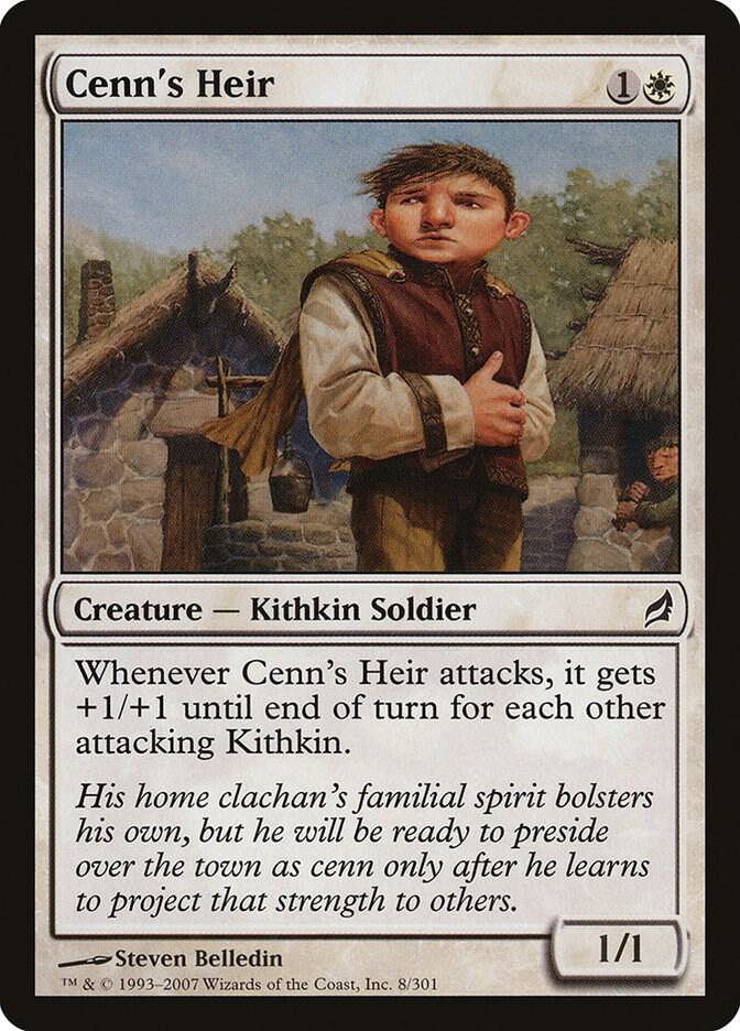 Cenn's Heir 8 card from Lorwyn
