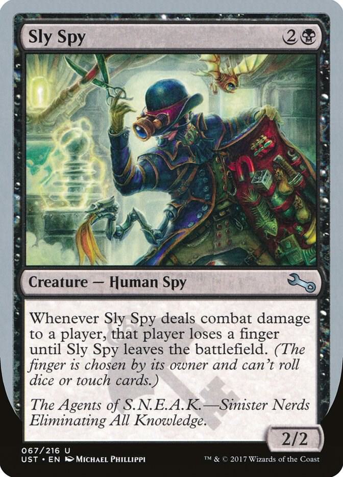 Sly Spy (C) 67 card from Unstable