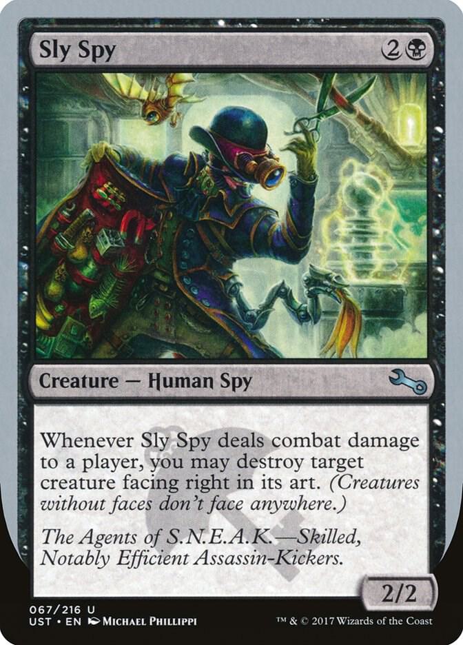 Sly Spy (D) 67 card from Unstable
