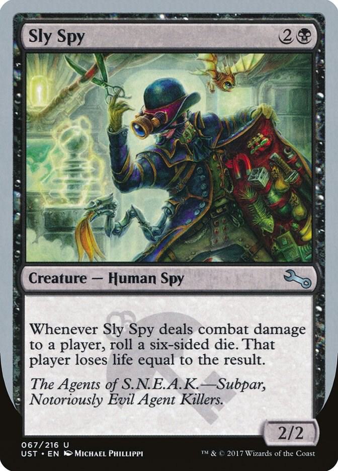 Sly Spy (F) 67 card from Unstable