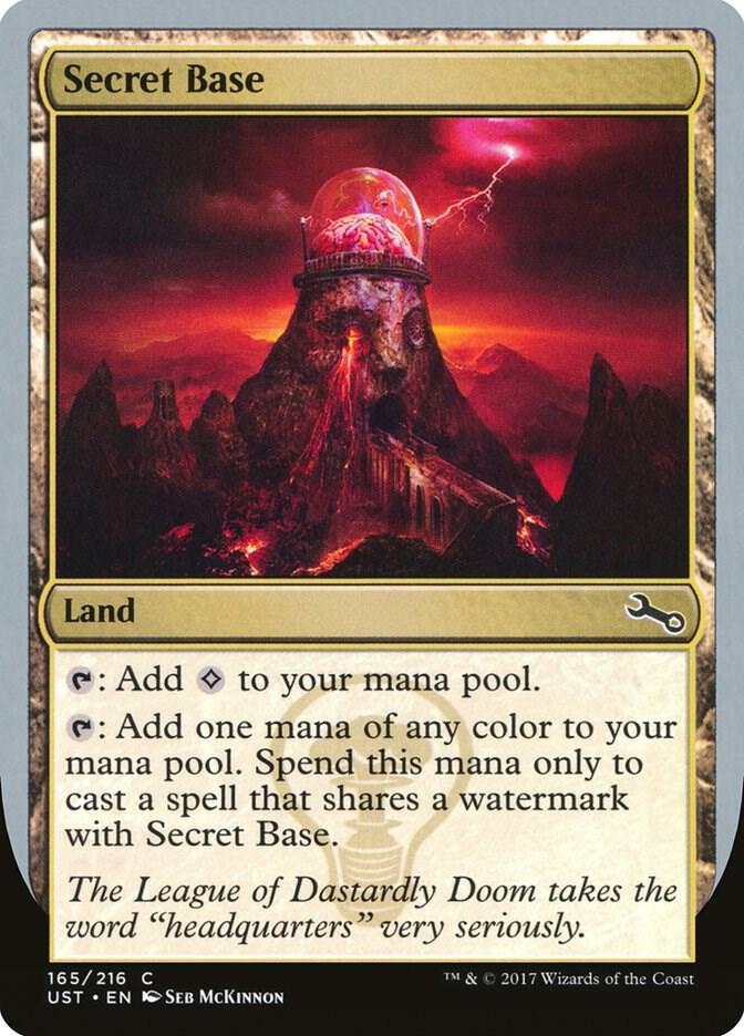 Secret Base (C) 165 card from Unstable