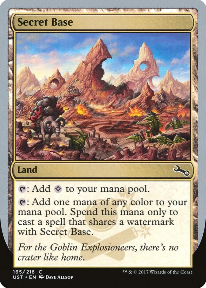 Secret Base (D) 165 card from Unstable