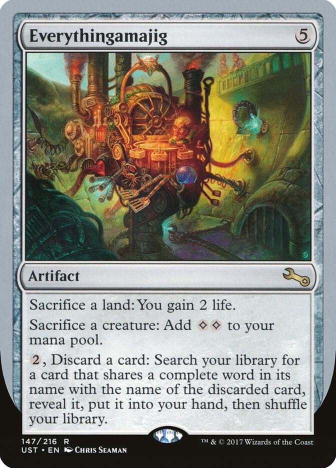 Everythingamajig (E) 147 card from Unstable