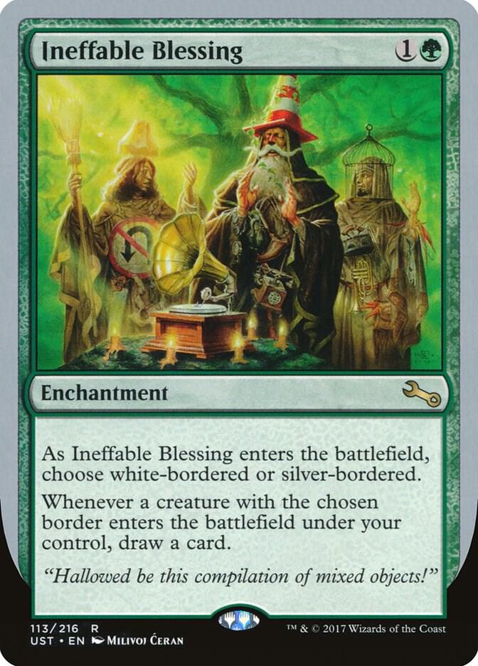 Ineffable Blessing (C) 113 card from Unstable