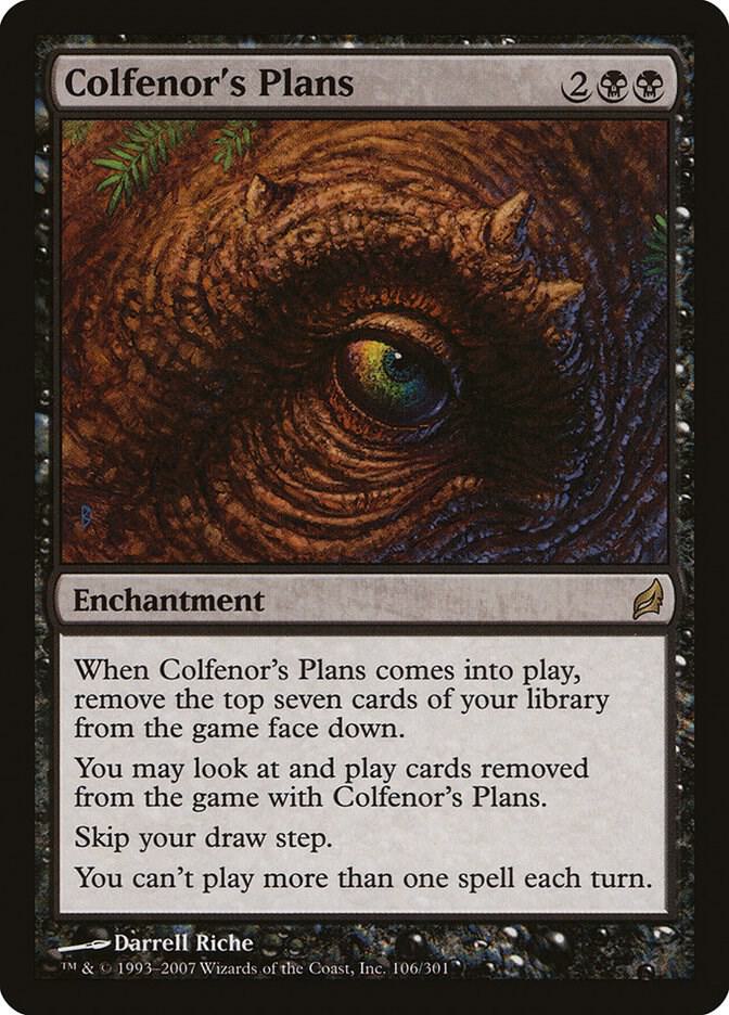 Colfenor's Plans 106 card from Lorwyn