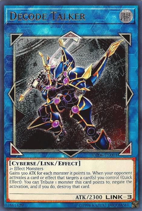 Decode Talker (UTR) OP06-EN001 card from OTS Tournament Pack 6