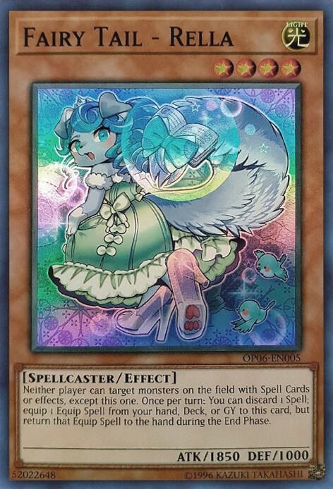 Fairy Tail - Rella OP06-EN005 card from OTS Tournament Pack 6