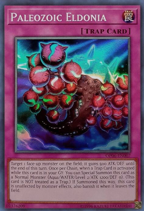 Paleozoic Eldonia OP06-EN007 card from OTS Tournament Pack 6