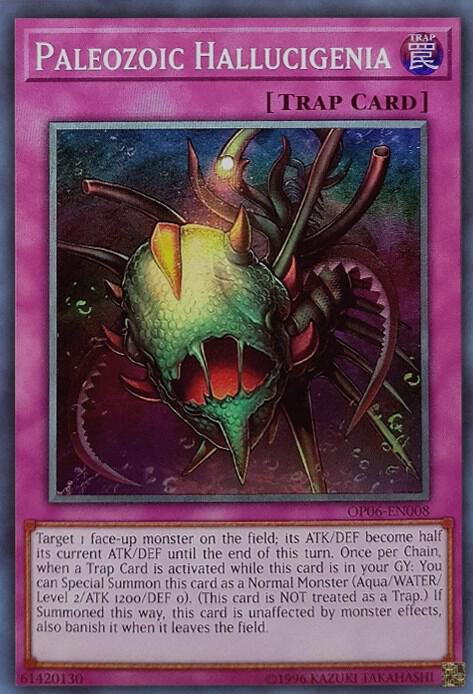 Paleozoic Hallucigenia OP06-EN008 card from OTS Tournament Pack 6