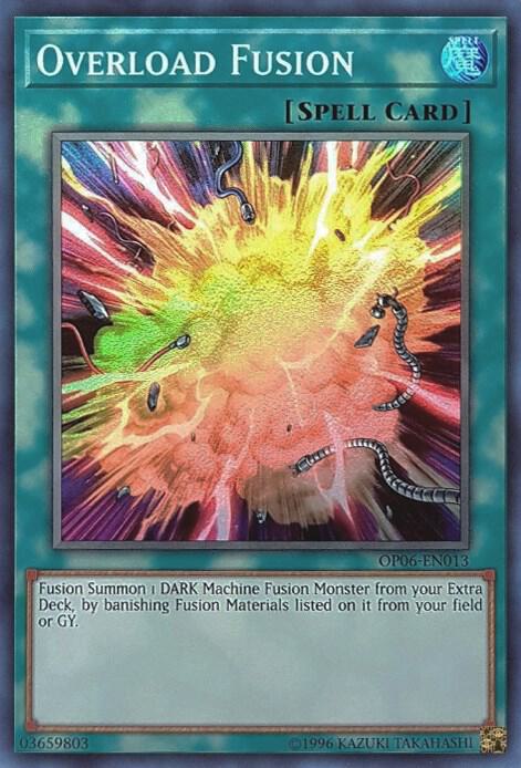 Overload Fusion OP06-EN013 card from OTS Tournament Pack 6