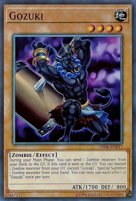 Gozuki OP06-EN017 card from OTS Tournament Pack 6