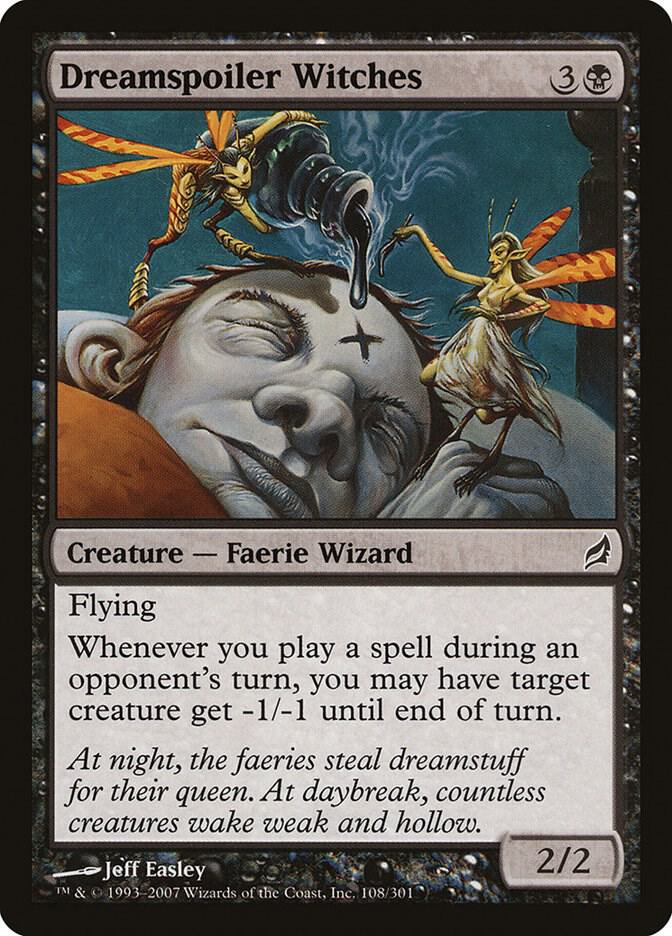 Dreamspoiler Witches 108 card from Lorwyn
