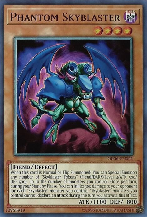 Phantom Skyblaster OP06-EN021 card from OTS Tournament Pack 6