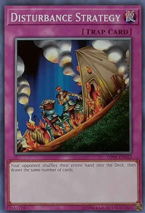 Disturbance Strategy OP06-EN023 card from OTS Tournament Pack 6