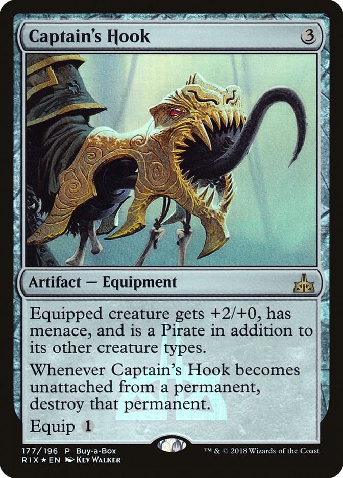 Captain's Hook 177 card from Buy-A-Box Promos