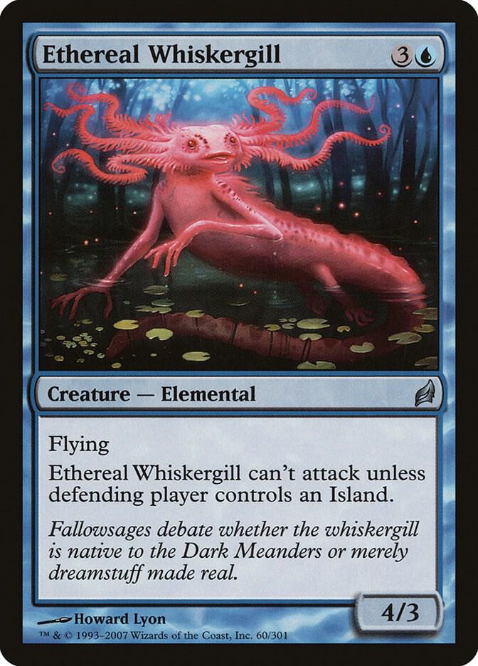 Ethereal Whiskergill 60 card from Lorwyn